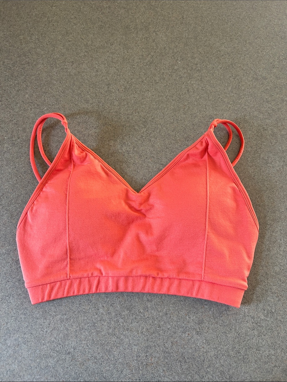 Fabletics Coral-Orange Bralette